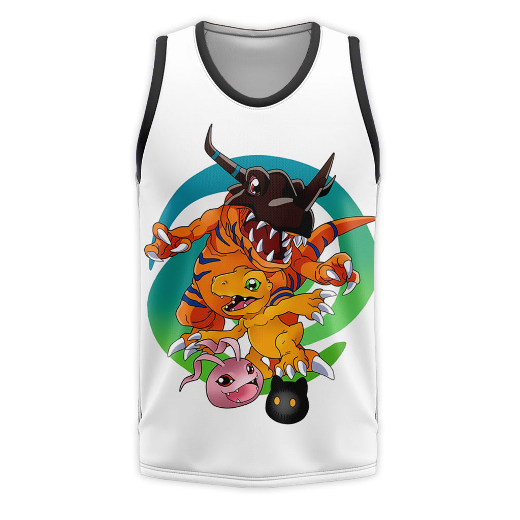 Digimon Adventure Agumon Showcasing Diverse Evolution Forms Digimon Anime Apparel
