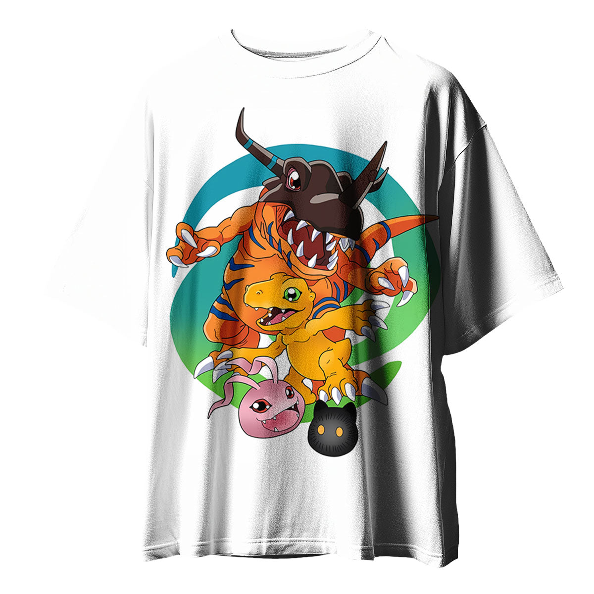 Digimon Adventure Agumon Showcasing Diverse Evolution Forms Digimon Anime Apparel