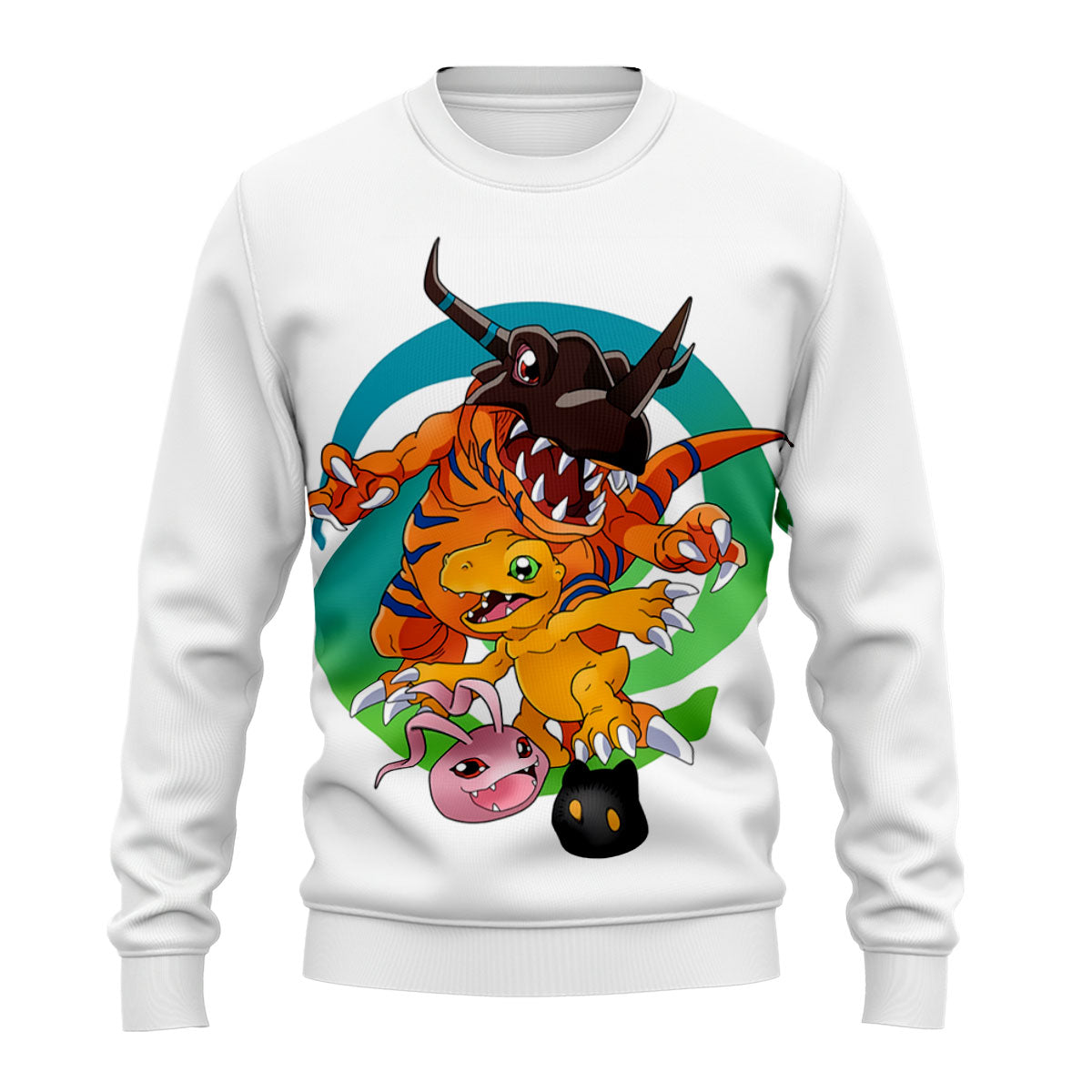 Digimon Adventure Agumon Showcasing Diverse Evolution Forms Digimon Anime Apparel