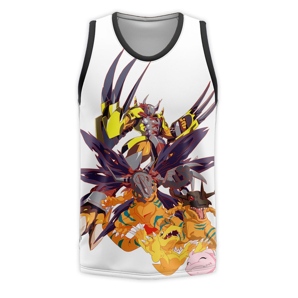 Digimon Adventure Agumon Standing In Yellow Form Anime Apparel