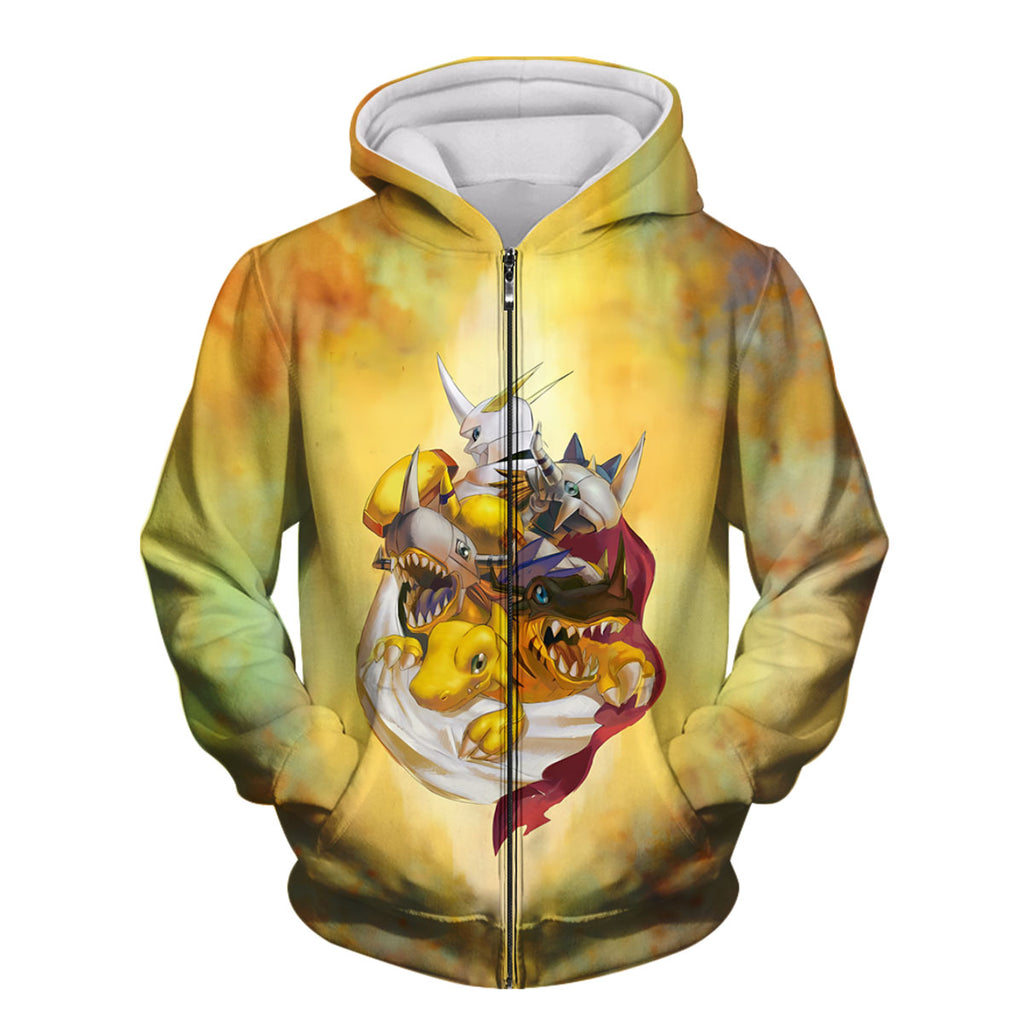 Digimon Adventure Agumon Various Evolution Forms Digimon Adventure Anime Apparel