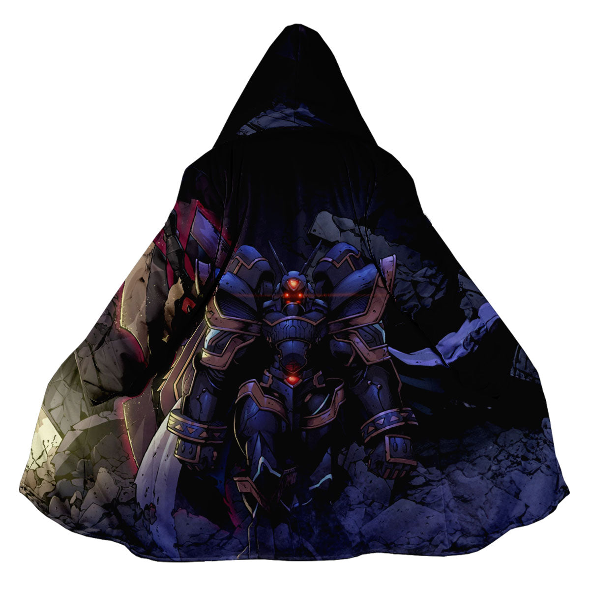 Digimon Adventure Alphamon Dark Amidst Ruins Anime Apparel