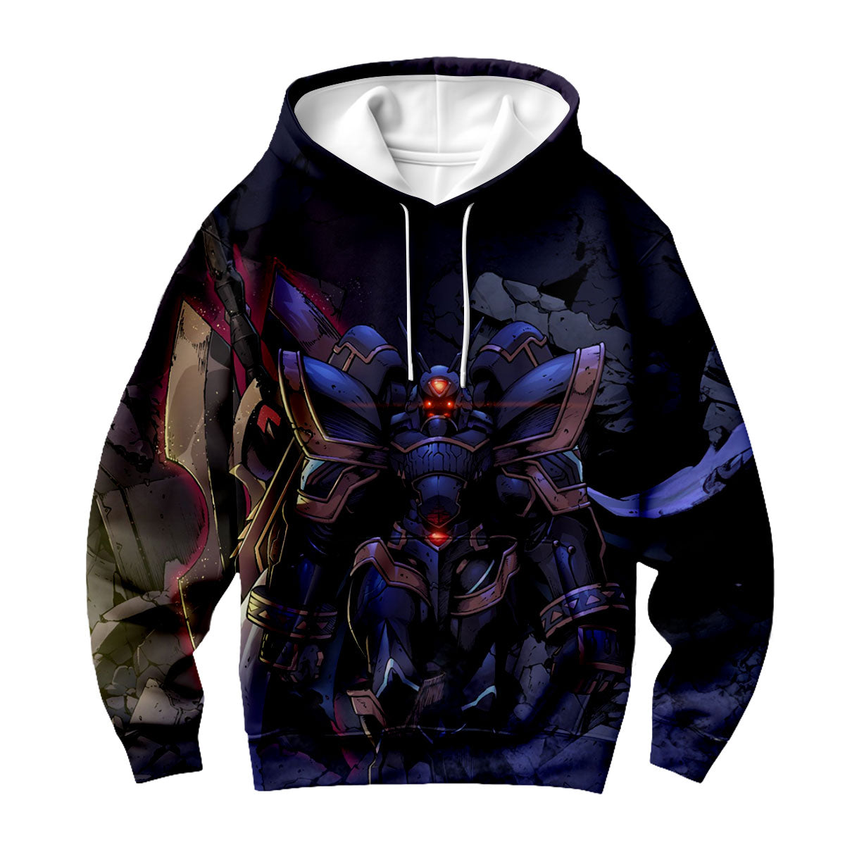 Digimon Adventure Alphamon Dark Amidst Ruins Anime Apparel