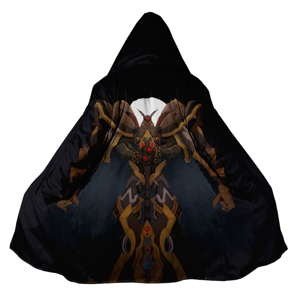 Digimon Adventure Alphamon Standing Before Dark Moon Anime Apparel
