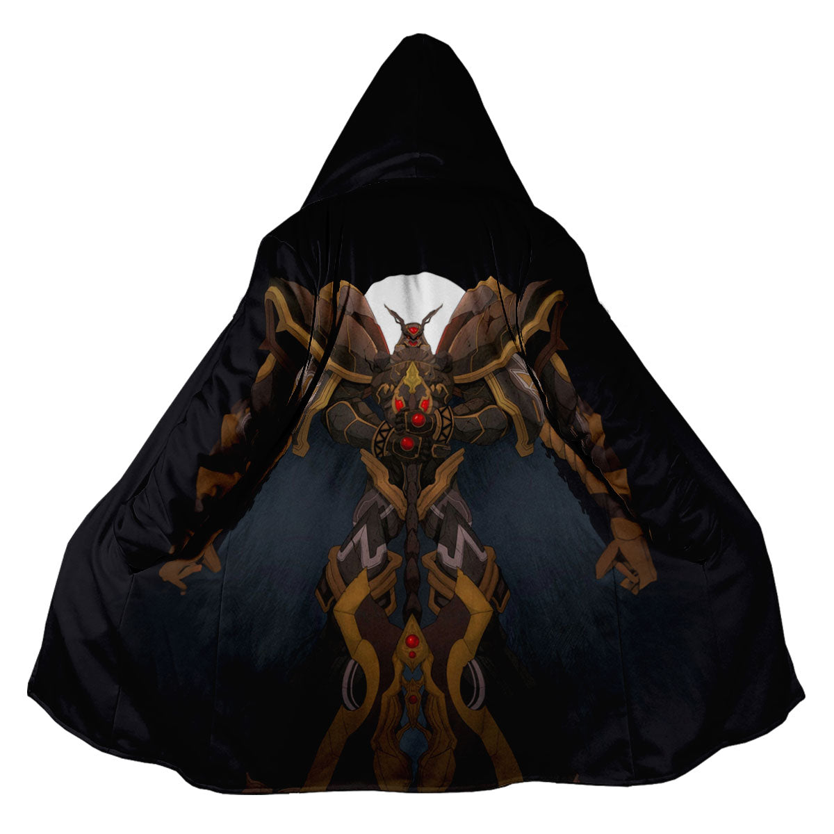 Digimon Adventure Alphamon Standing Before Dark Moon Anime Apparel