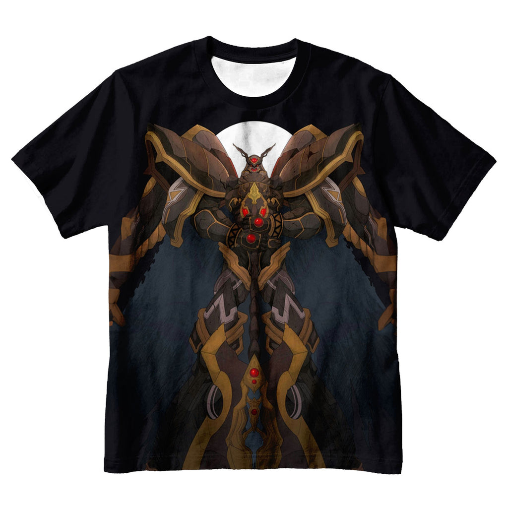 Digimon Adventure Alphamon Standing Before Dark Moon Anime Apparel