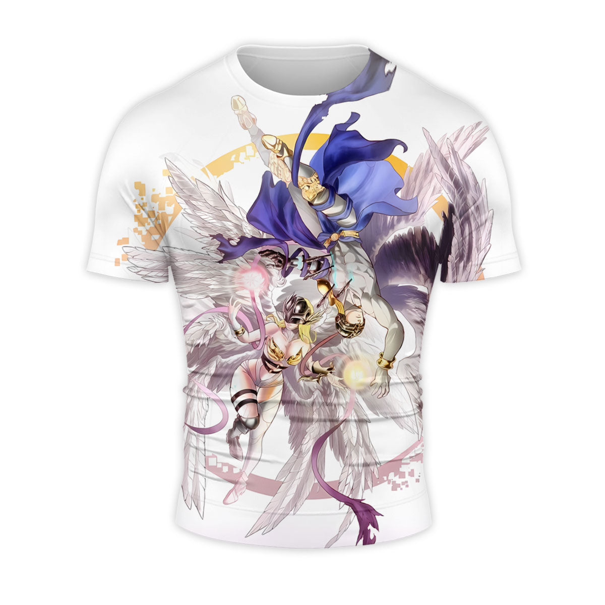 Digimon Adventure Angemon Angewomon In Sacred Light And Energy Array Anime Apparel