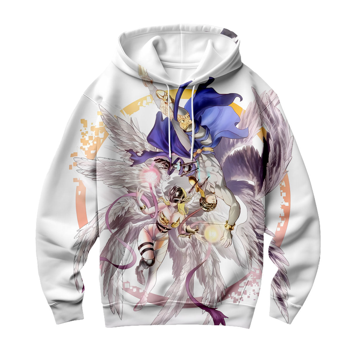 Digimon Adventure Angemon Angewomon In Sacred Light And Energy Array Anime Apparel