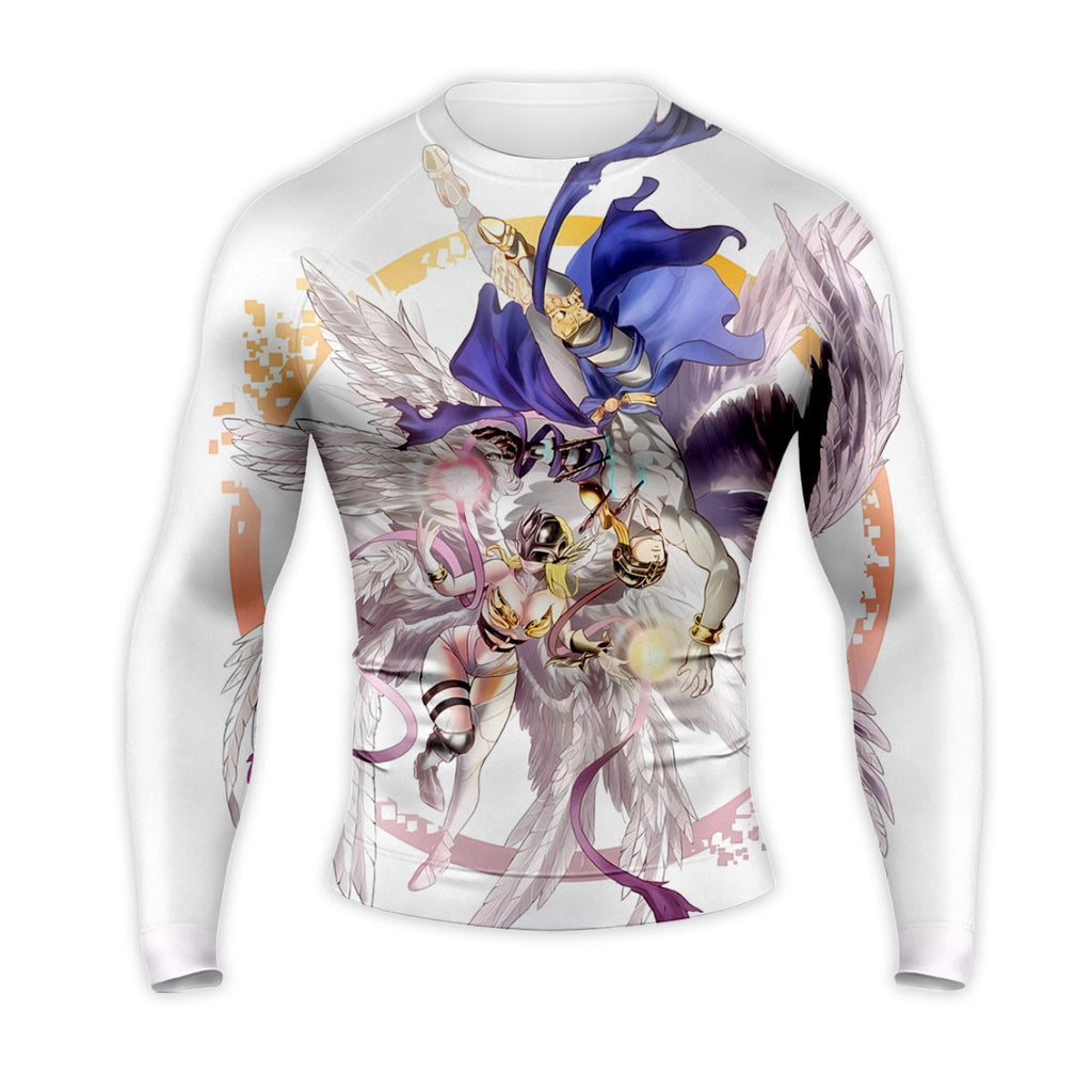 Digimon Adventure Angemon Angewomon In Sacred Light And Energy Array Anime Apparel