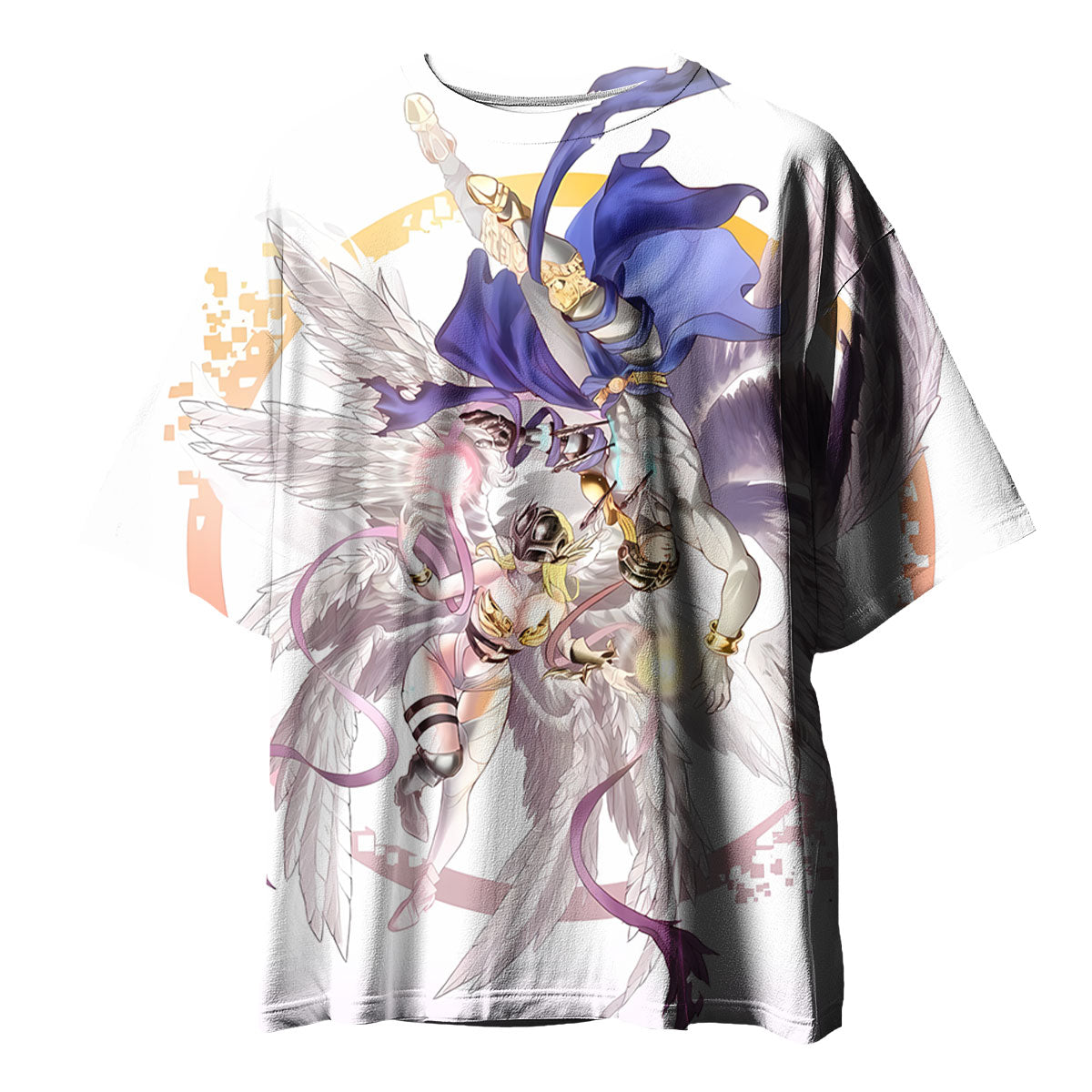 Digimon Adventure Angemon Angewomon In Sacred Light And Energy Array Anime Apparel