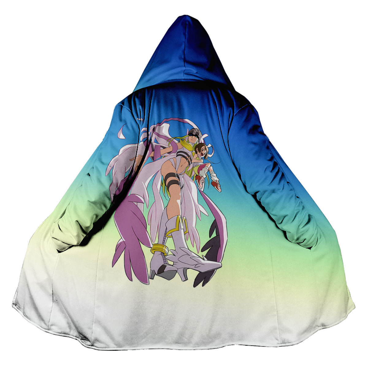 Digimon Adventure Angewomon Flying In The Sky Anime Apparel