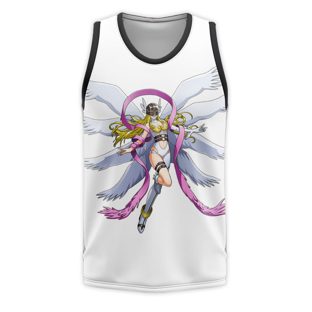 Digimon Adventure Angewomon Flying With Flapping Wings Anime Apparel