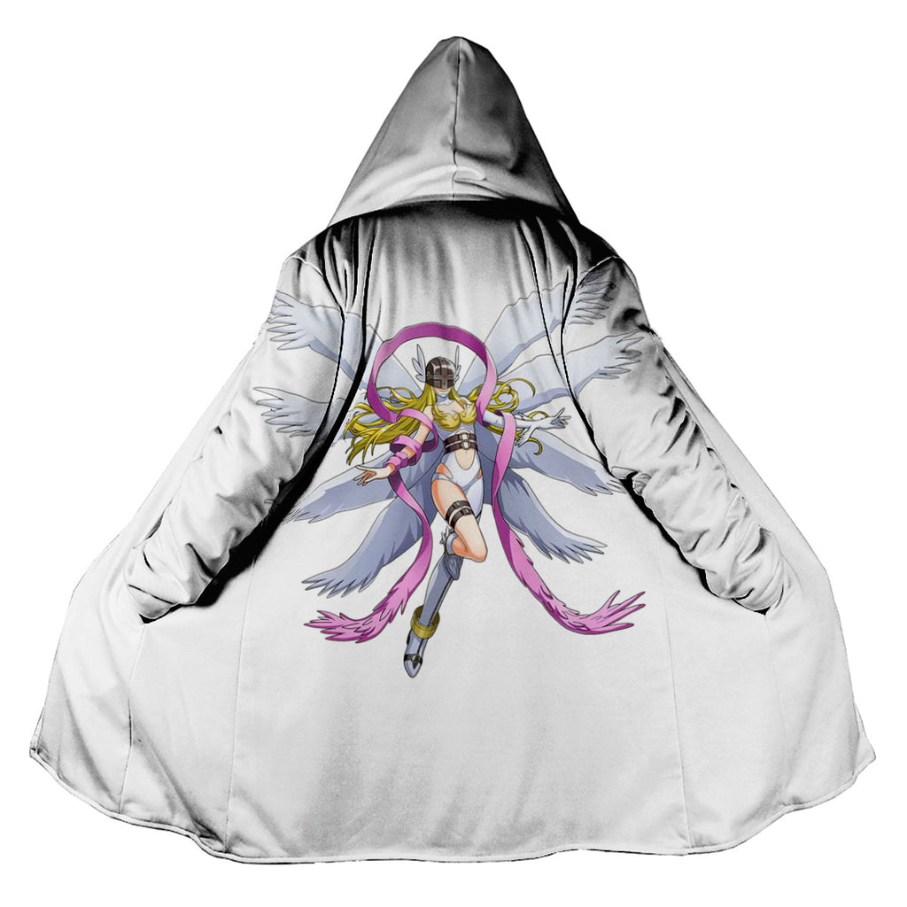 Digimon Adventure Angewomon Flying With Flapping Wings Anime Apparel