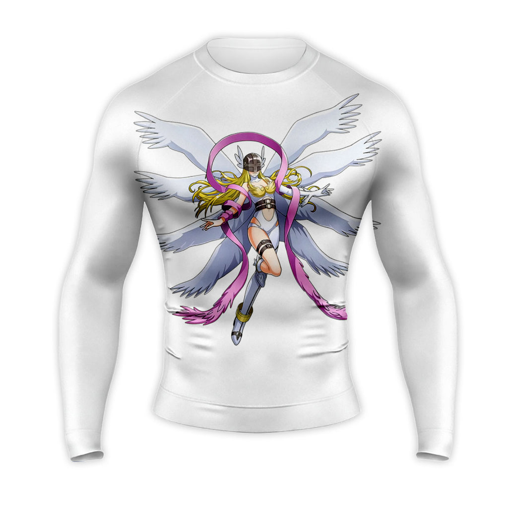 Digimon Adventure Angewomon Flying With Flapping Wings Anime Apparel