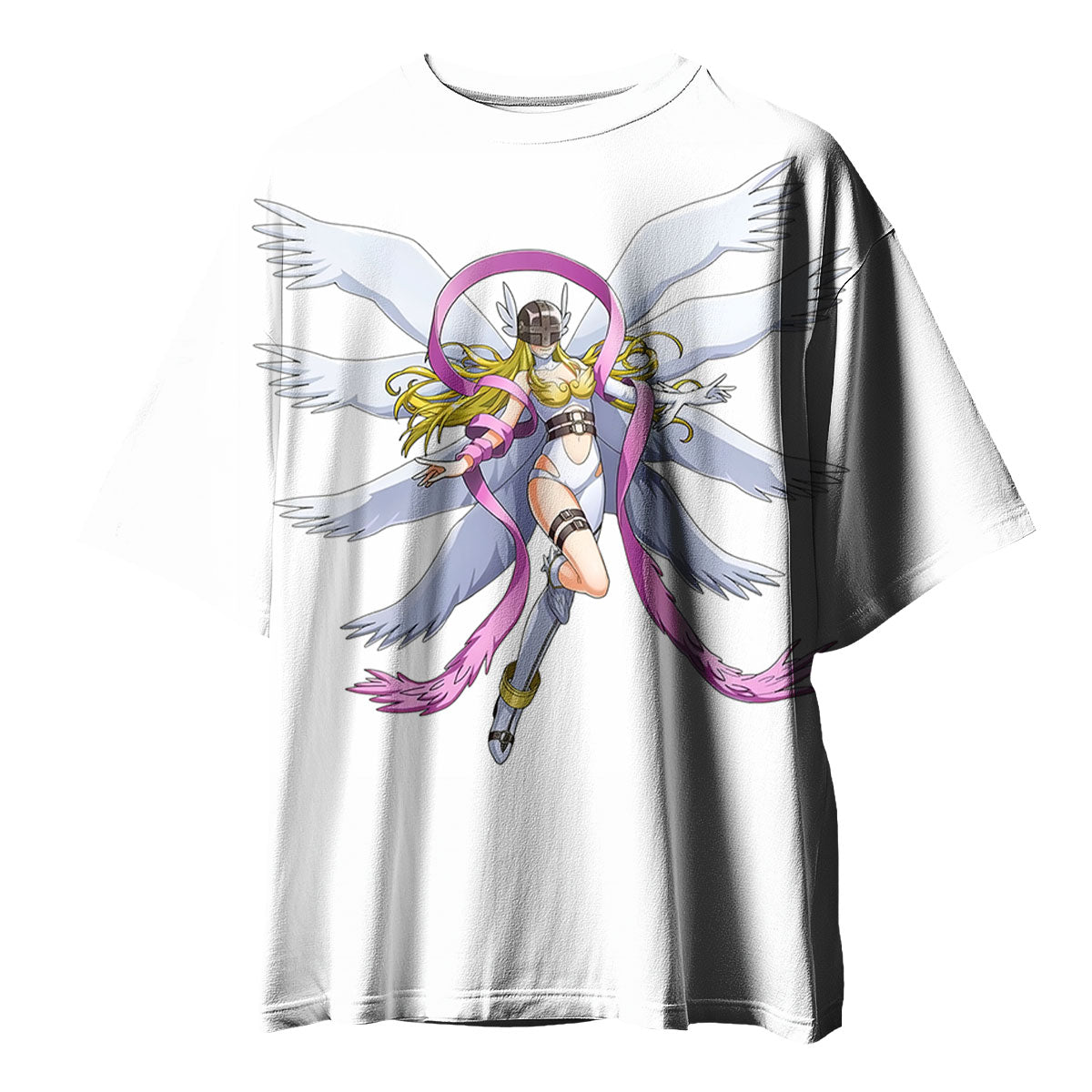 Digimon Adventure Angewomon Flying With Flapping Wings Anime Apparel