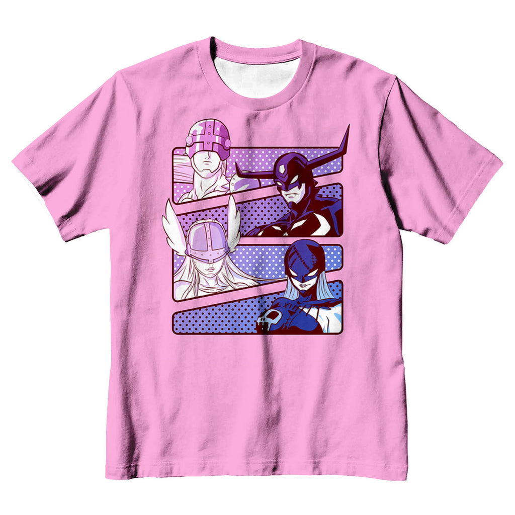 Digimon Adventure Angewomon Pink Angel Digimon Anime Apparel
