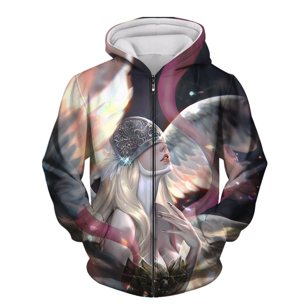 Digimon Adventure Angewomon Shining With Wings Anime Apparel
