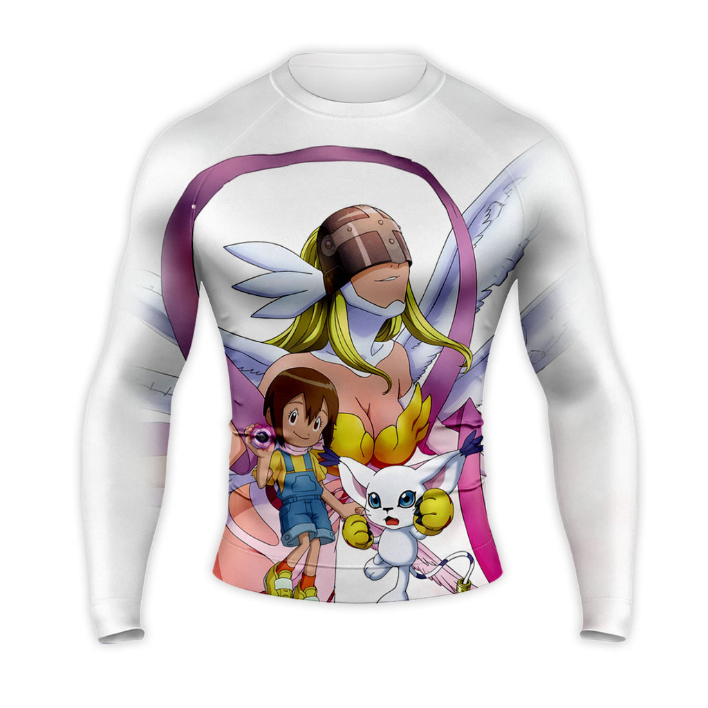 Digimon Adventure Angewomon Tailmon Radiating Holy Light Anime Apparel