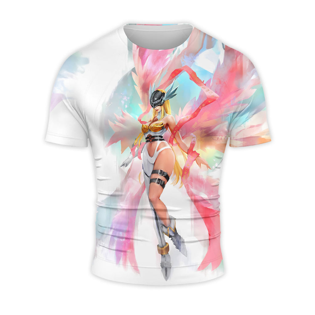 Digimon Adventure Angewomon With Colorful Wings Anime Apparel