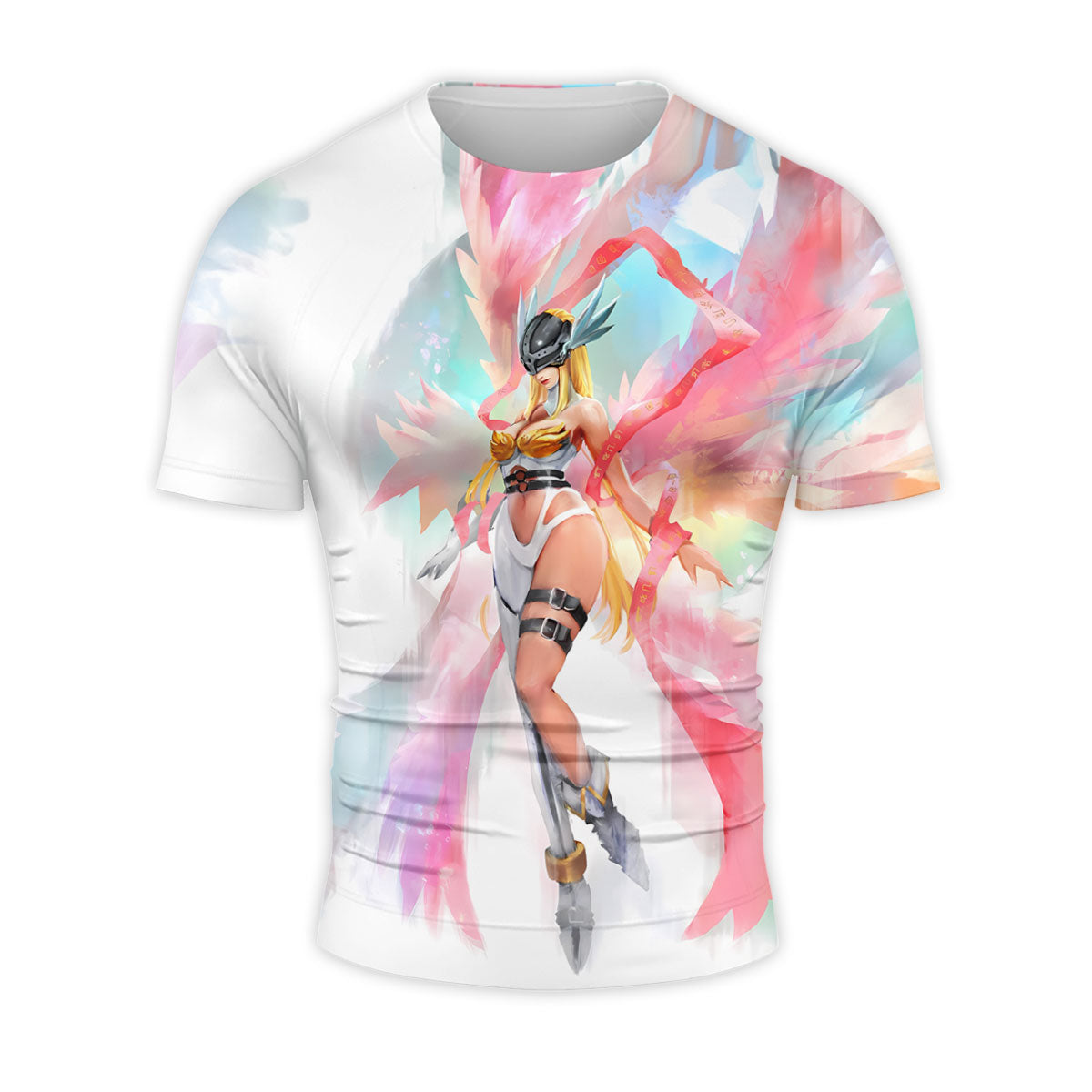 Digimon Adventure Angewomon With Colorful Wings Anime Apparel