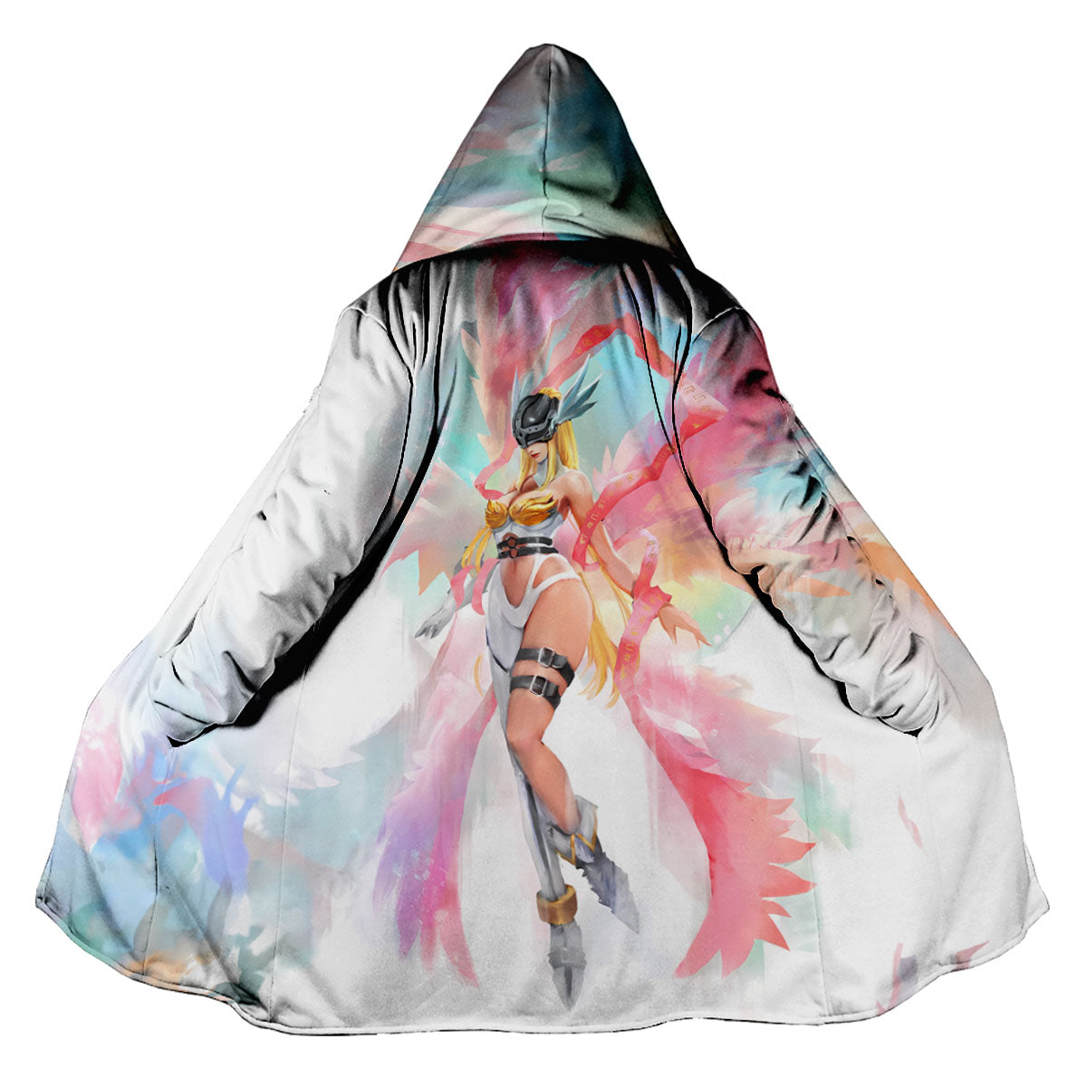 Digimon Adventure Angewomon With Colorful Wings Anime Apparel