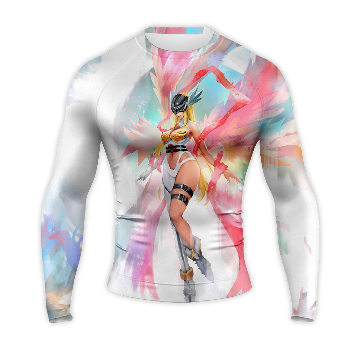 Digimon Adventure Angewomon With Colorful Wings Anime Apparel