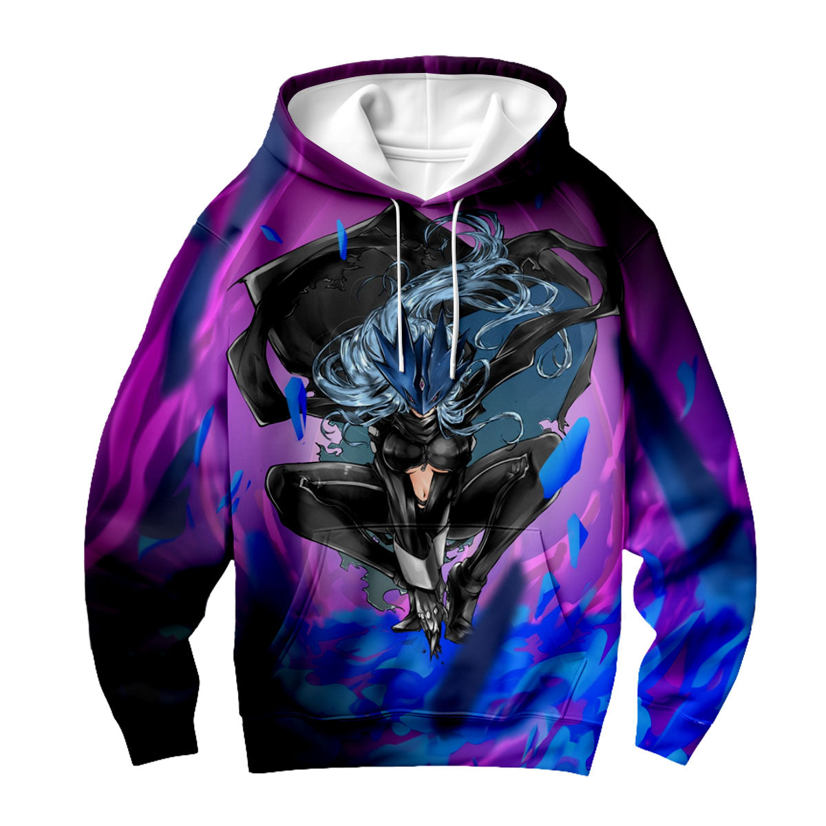 Digimon Adventure Beelstarmon Crouching In Glowing Energy Surge Anime Apparel