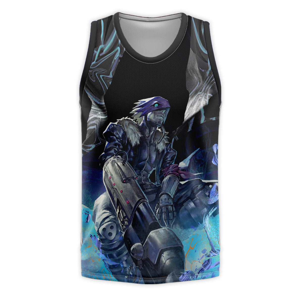 Digimon Adventure Beelzemon Sitting With Black Wings Anime Apparel