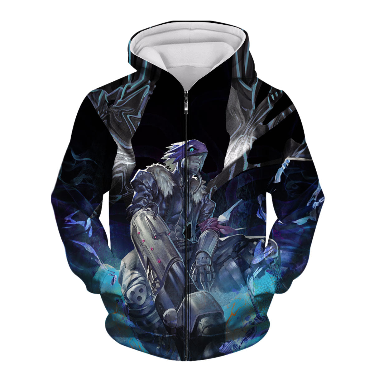 Digimon Adventure Beelzemon Sitting With Black Wings Anime Apparel