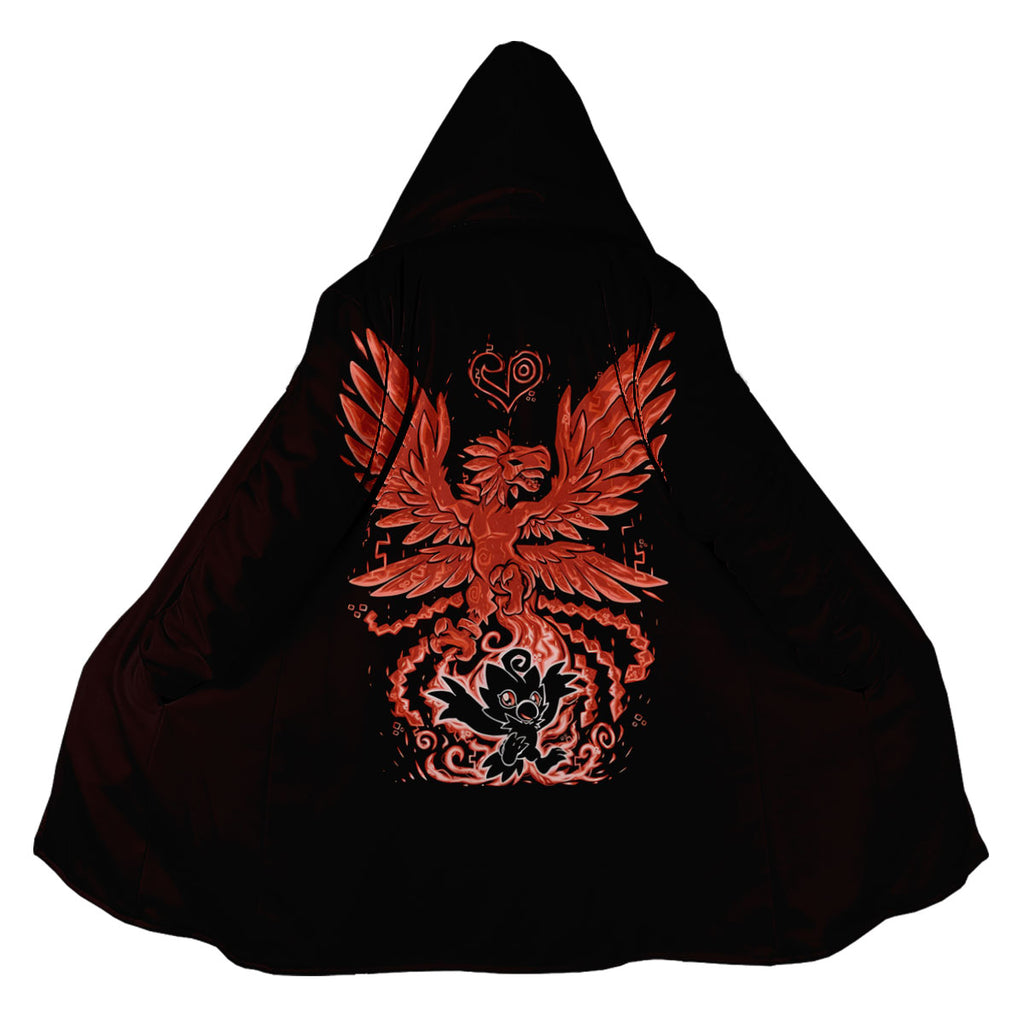 Digimon Adventure Birdramon Red And Black Anime Apparel