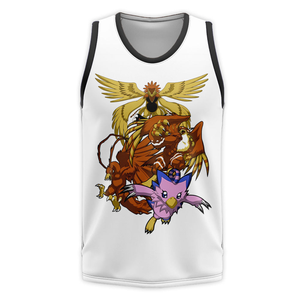 Digimon Adventure Biyomon White Evolution Squad Anime Apparel
