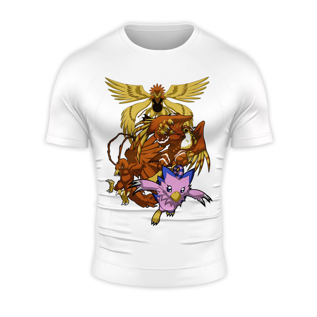 Digimon Adventure Biyomon White Evolution Squad Anime Apparel