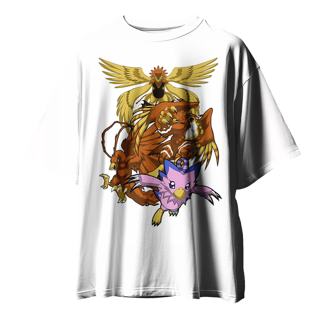 Digimon Adventure Biyomon White Evolution Squad Anime Apparel