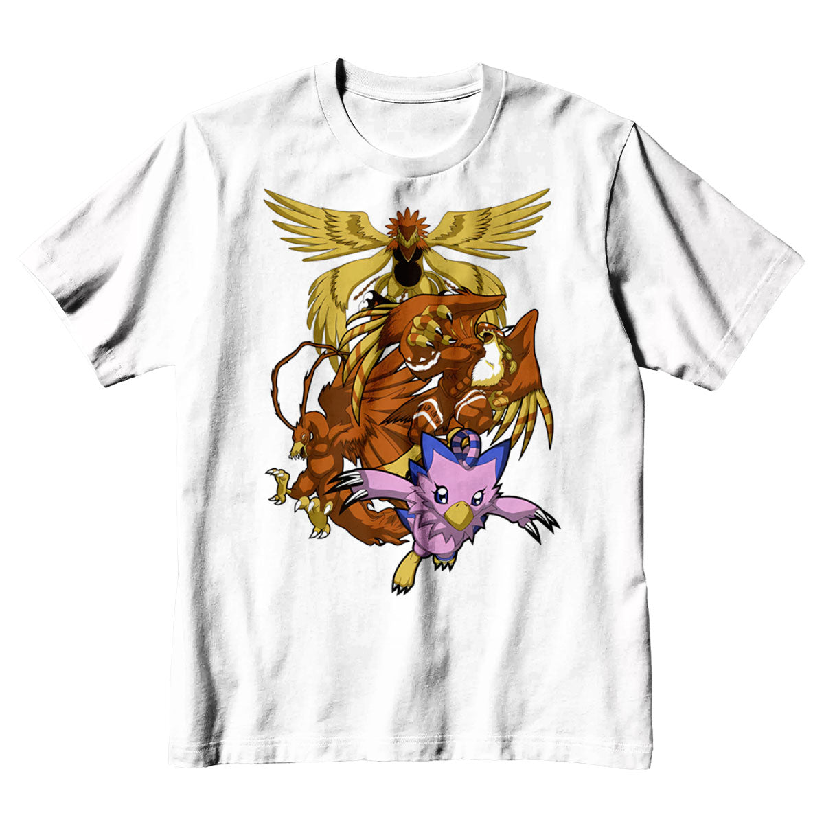 Digimon Adventure Biyomon White Evolution Squad Anime Apparel