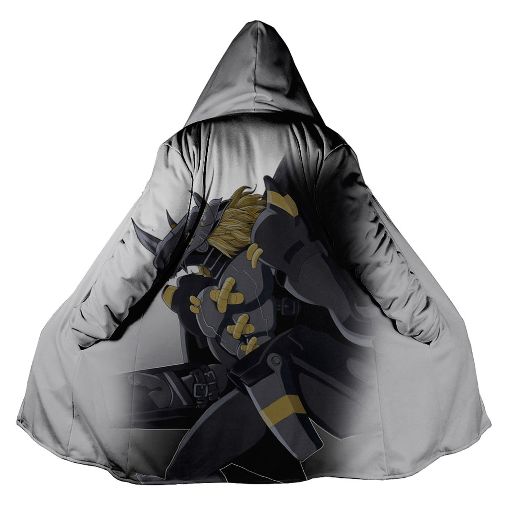 Digimon Adventure Blackwargreymon Standing Grey-Gold Anime Apparel