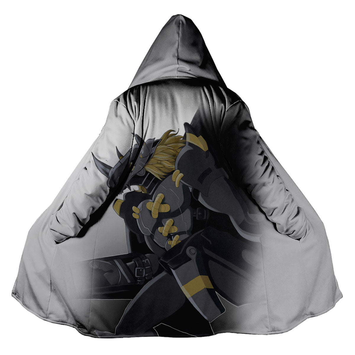 Digimon Adventure Blackwargreymon Standing Grey-Gold Anime Apparel