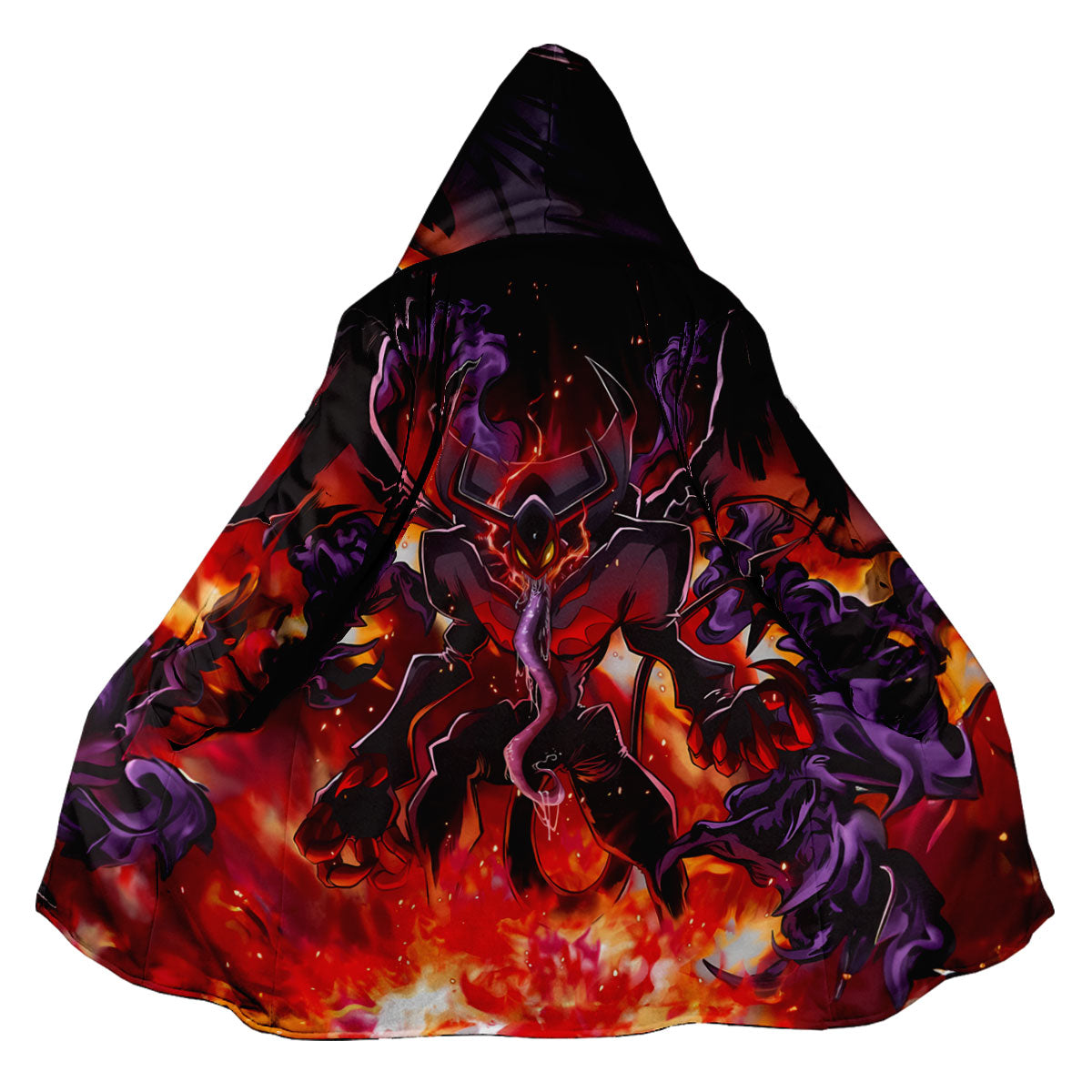 Digimon Adventure Burning Red Flame Digimon Donedevimon Anime Apparel