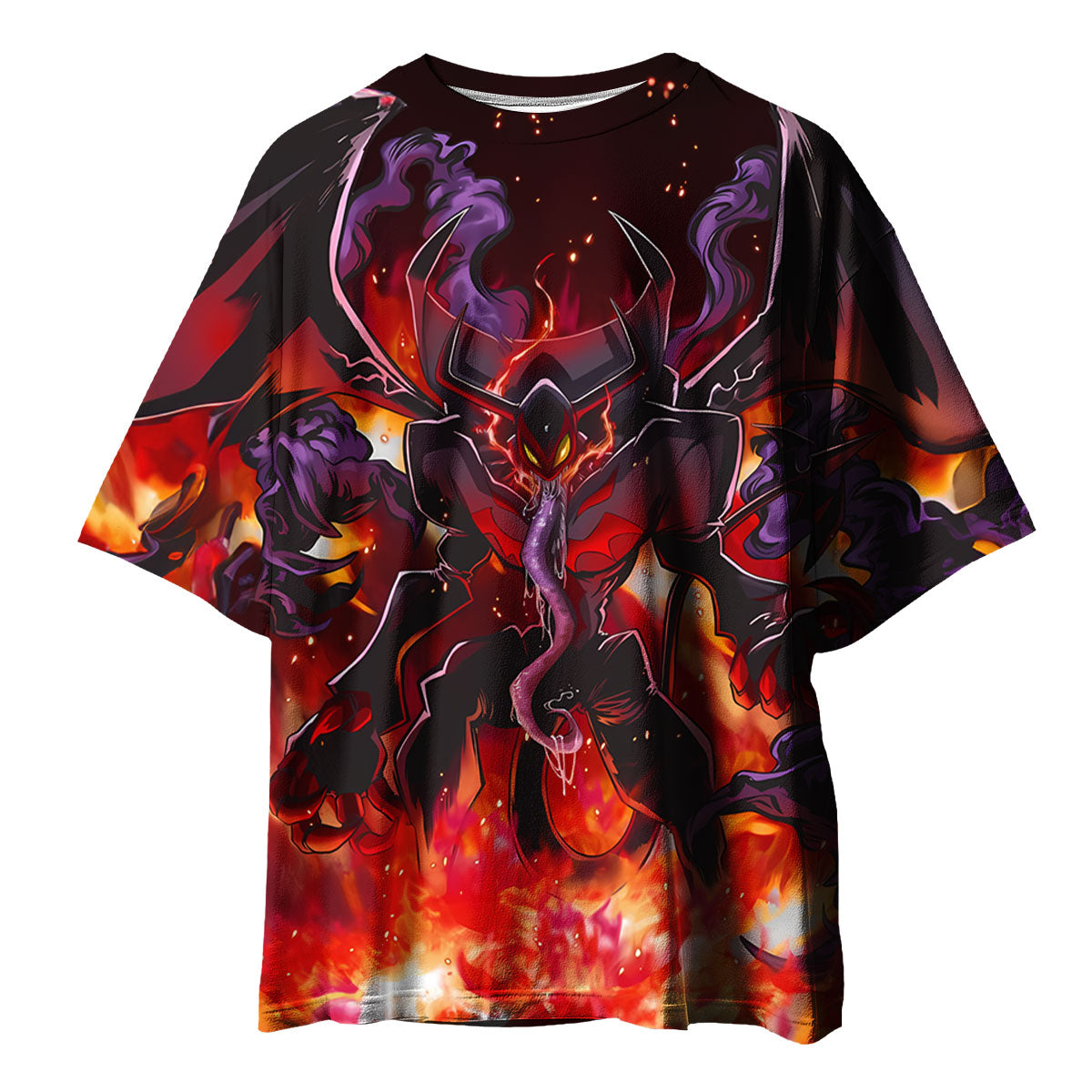 Digimon Adventure Burning Red Flame Digimon Donedevimon Anime Apparel