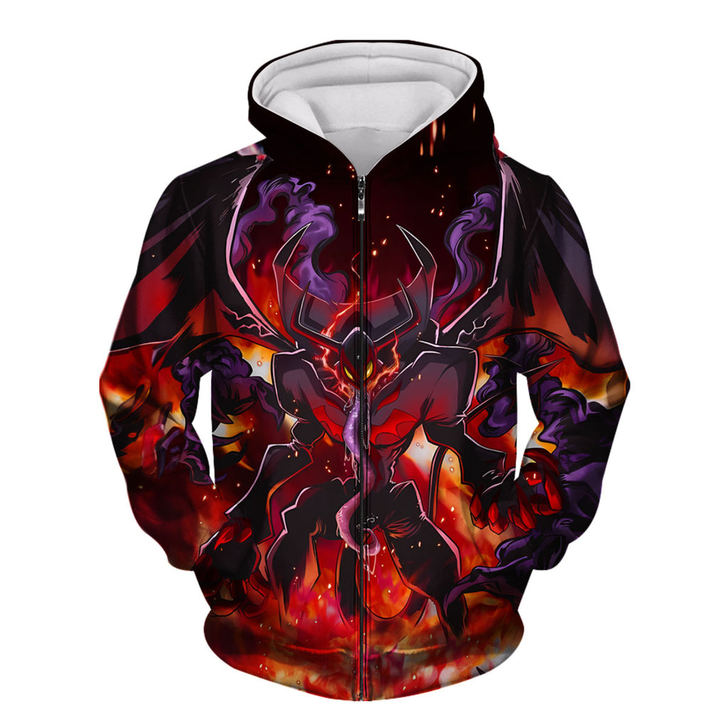 Digimon Adventure Burning Red Flame Digimon Donedevimon Anime Apparel