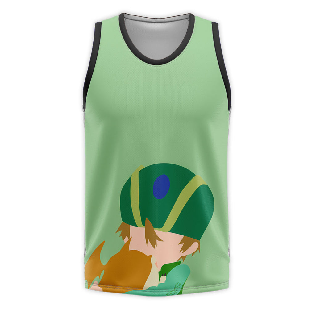 Digimon Adventure Child Takeru Hugging Patamon Anime Apparel