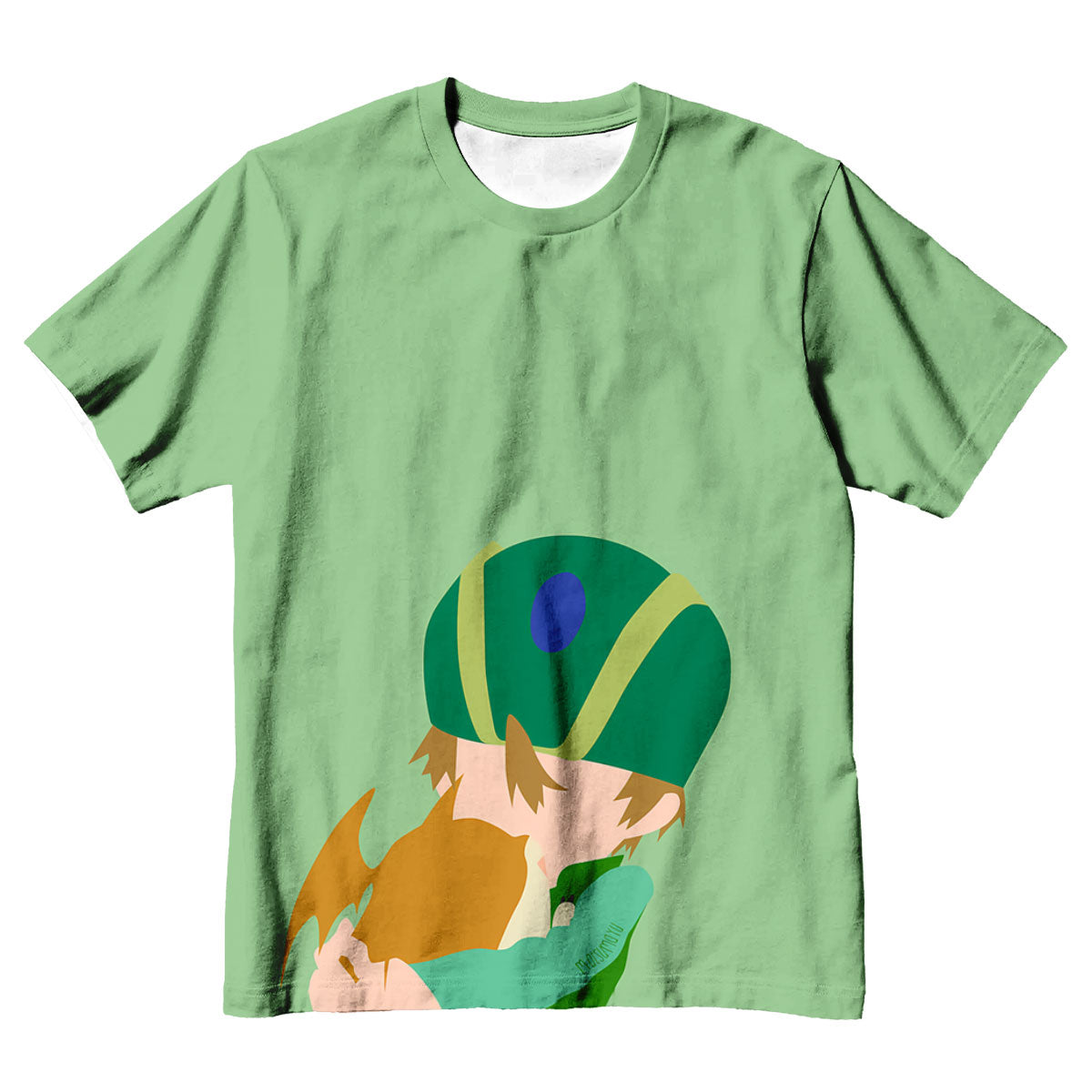 Digimon Adventure Child Takeru Hugging Patamon Anime Apparel