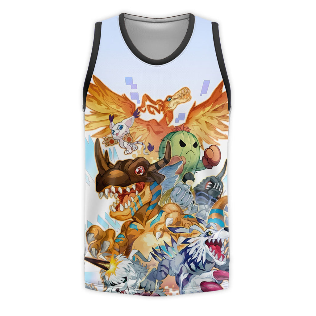 Digimon Adventure Classic Team Colorful Digimon Anime Apparel