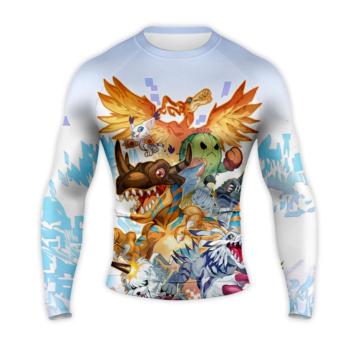 Digimon Adventure Classic Team Colorful Digimon Anime Apparel