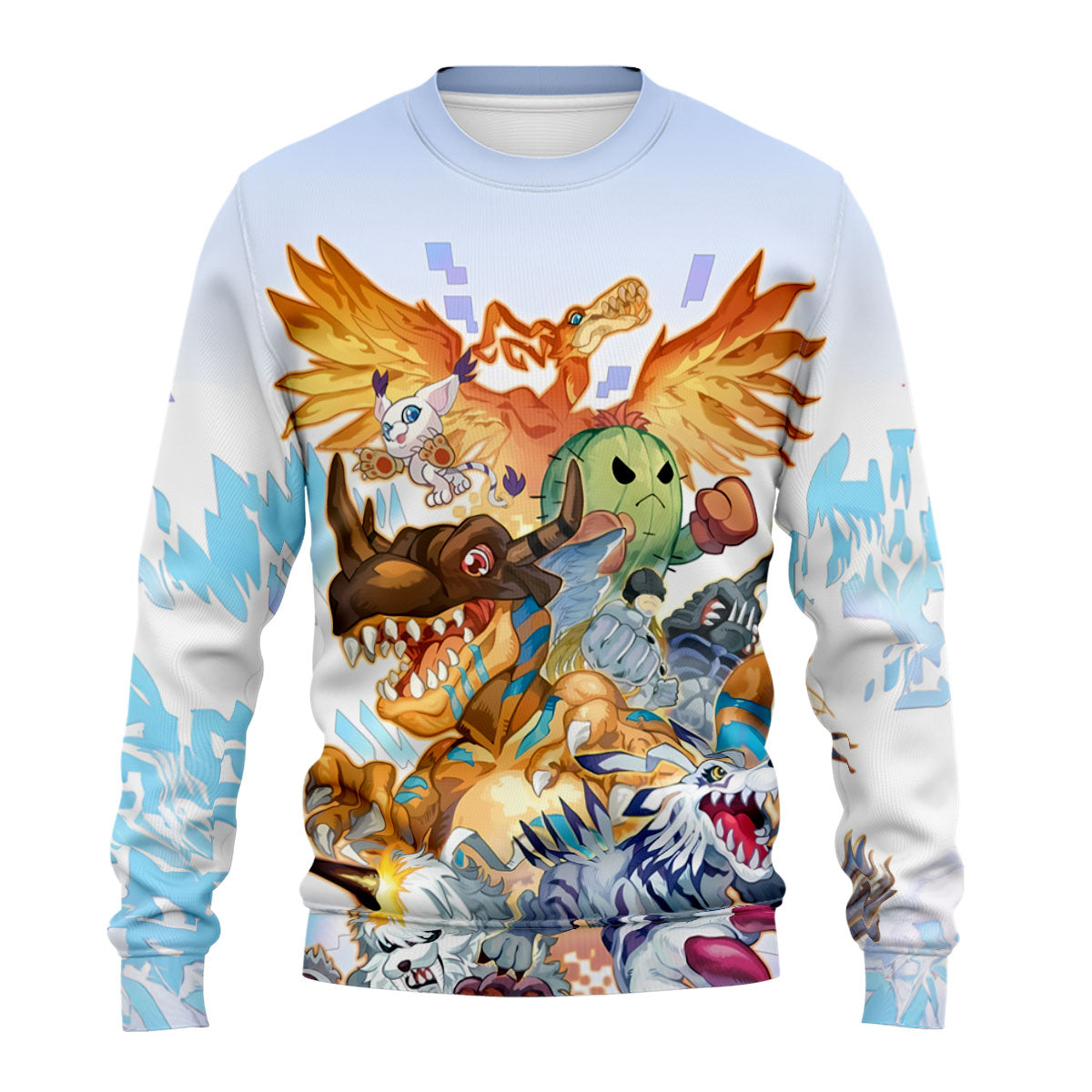 Digimon Adventure Classic Team Colorful Digimon Anime Apparel
