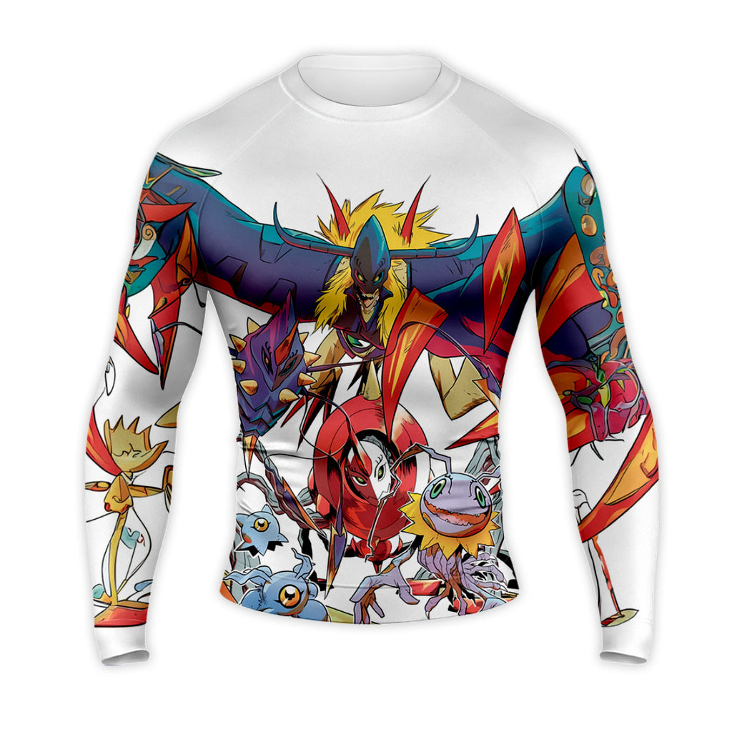 Digimon Adventure Colorful Digital Monsters Vibrant Group Battle Anime Apparel