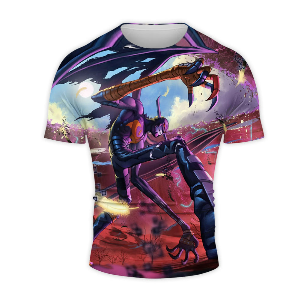 Digimon Adventure Devimon Appearing In Purple Anime Apparel