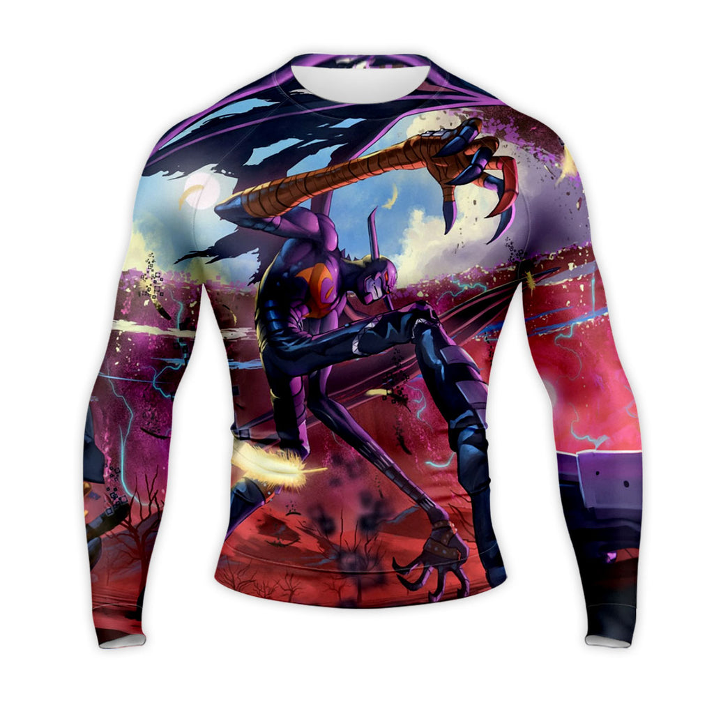 Digimon Adventure Devimon Appearing In Purple Anime Apparel
