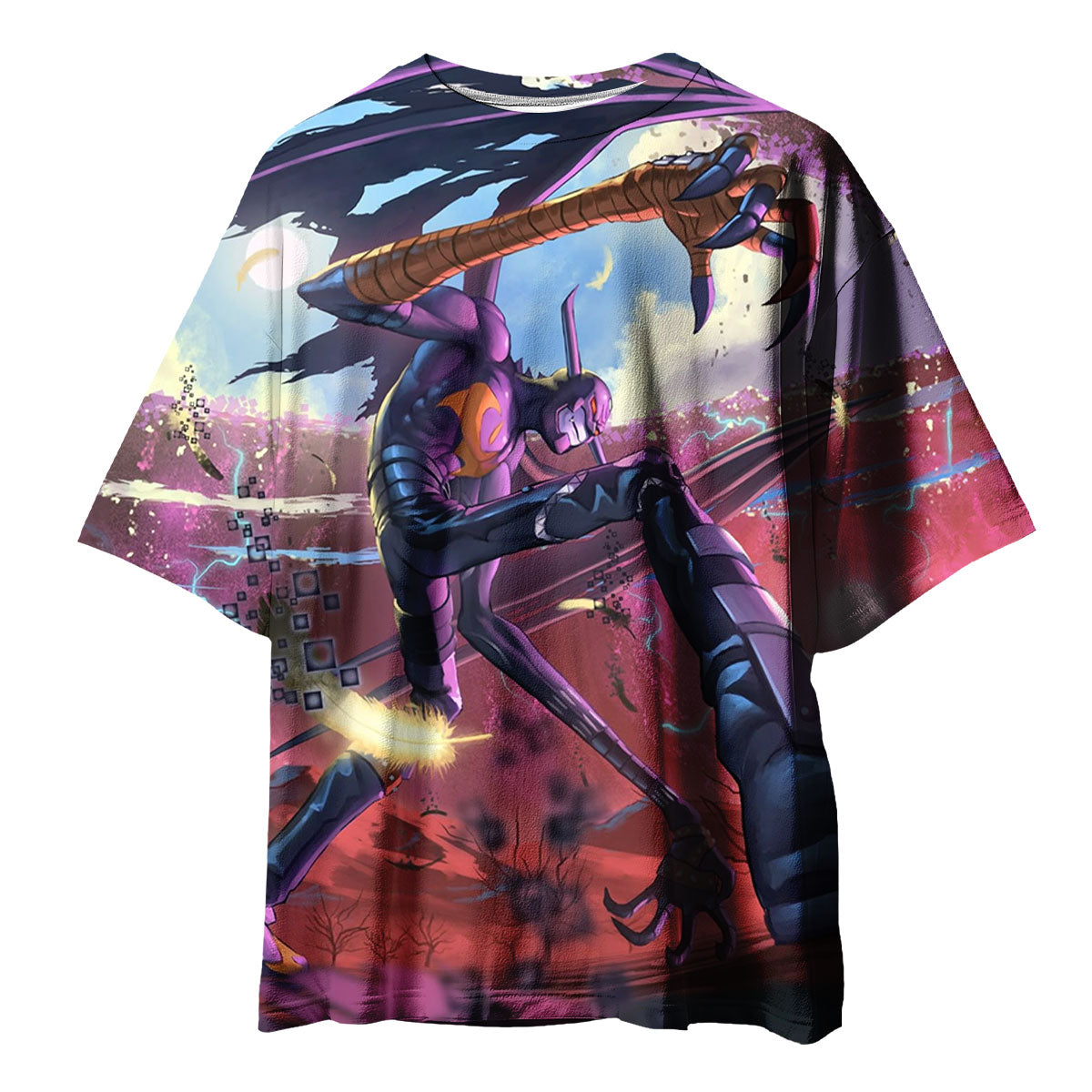 Digimon Adventure Devimon Appearing In Purple Anime Apparel