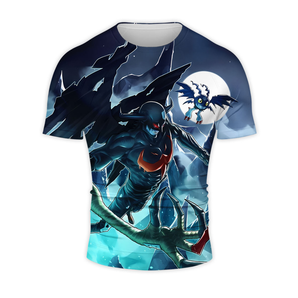 Digimon Adventure Devimon In Moonlight Blue Anime Apparel