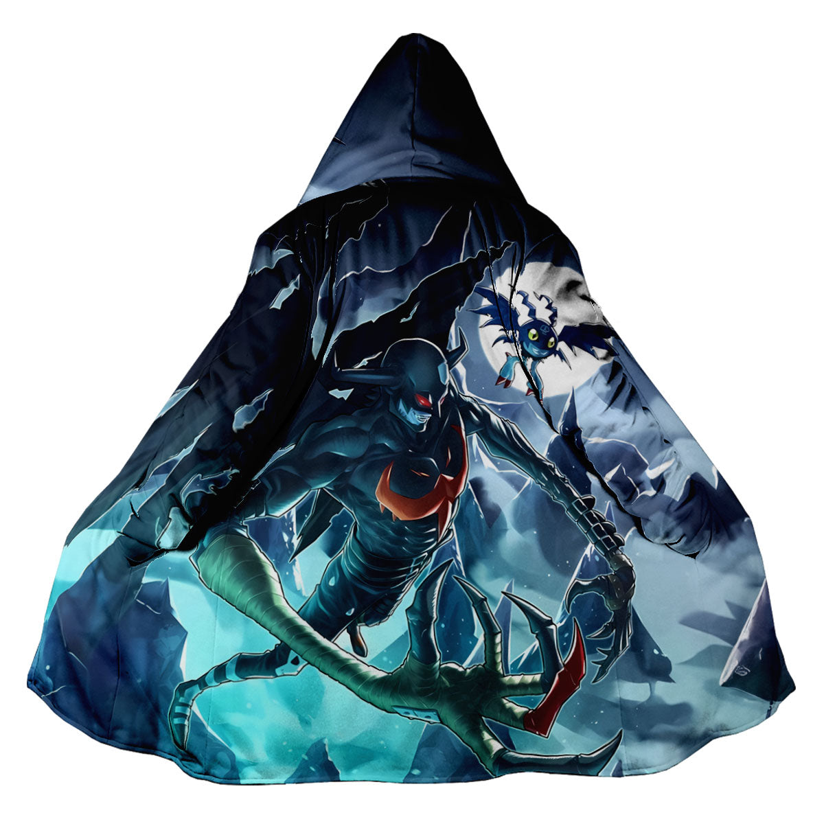 Digimon Adventure Devimon In Moonlight Blue Anime Apparel